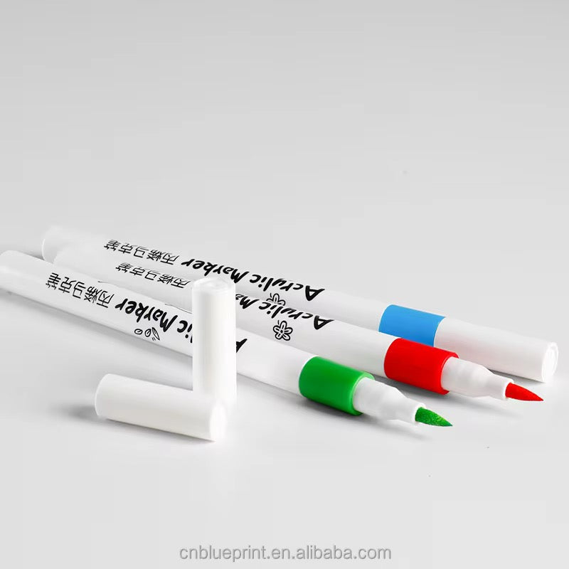 72 Colours Acrylic Markers | Brush Tip Markers | For Artists And Beginners