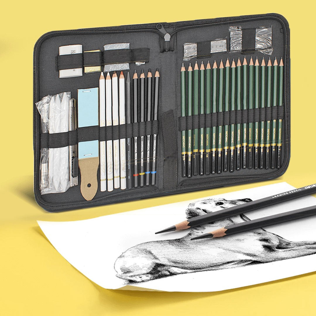 Sketch Drawing Set | Sketching Kit For Beginners And Professional