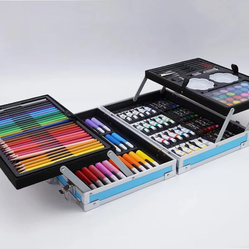 Premium Colouring Kit for Kids & Artists | 46 to 150 Pieces Available | Complete Art & Drawing Set | Sketch, Paint & Creative Gift Kit Royal Stationery Mart