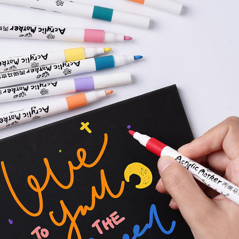 Acrylic Markers Brush Tip | Markers For Artists And Beginners