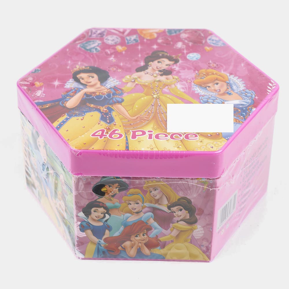 46 Pieces Kids Colouring Kit | Foldable Step Style Colouring Set For Boys And Girls
