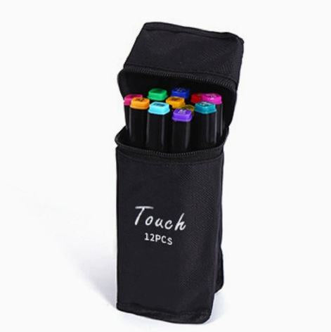 Dual Tip Sketch Markers Set | Alcohol-Based Markers | Double Head Art Pens for Kids & Adults Coloring, Drawing & Illustration Supplies