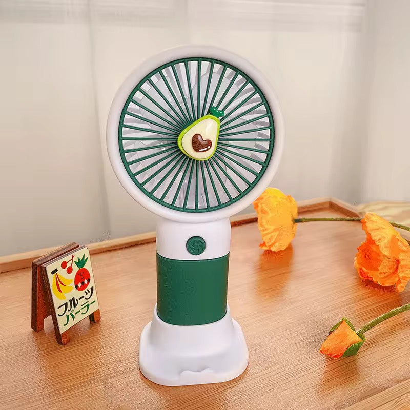 Mini Portable Rechargeable Fan | USB Powerful Cooling Fan | Handheld & Desk Use | Travel Friendly