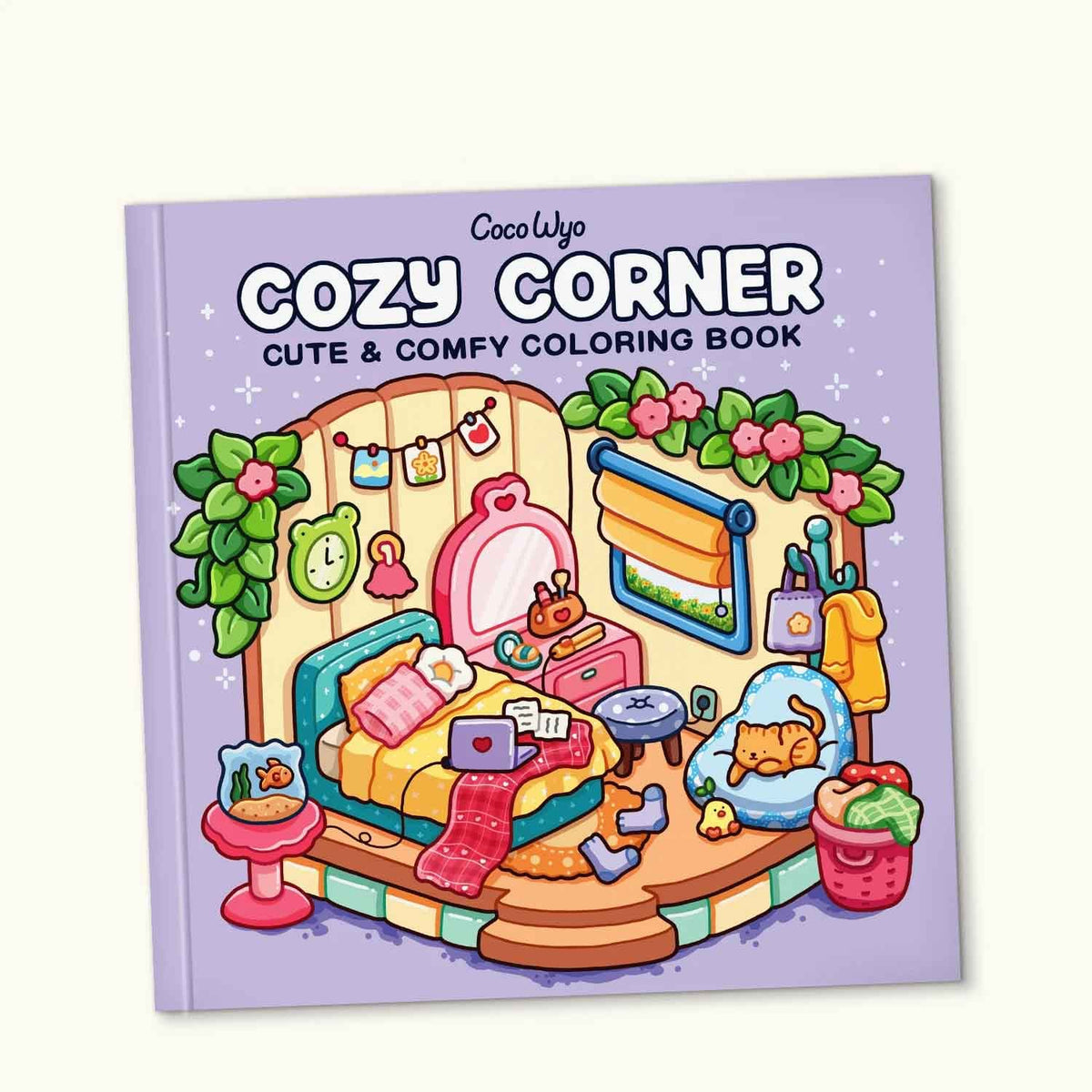 Cozy Colouring Book for Kids Teens & Adults | Relaxing Cute Coloring Pages | Perfect Gift for Art Lovers Royal Stationery Mart