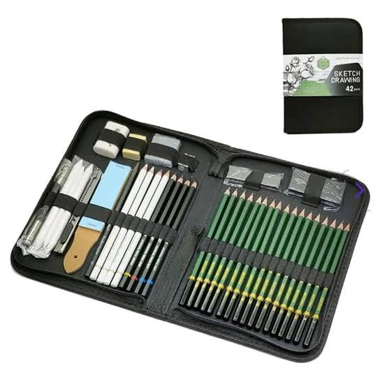 Sketch Drawing Set | Sketching Kit For Beginners And Professional