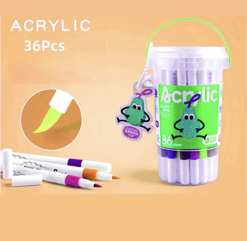 Acrylic Markers Brush Tip | Markers For Artists And Beginners