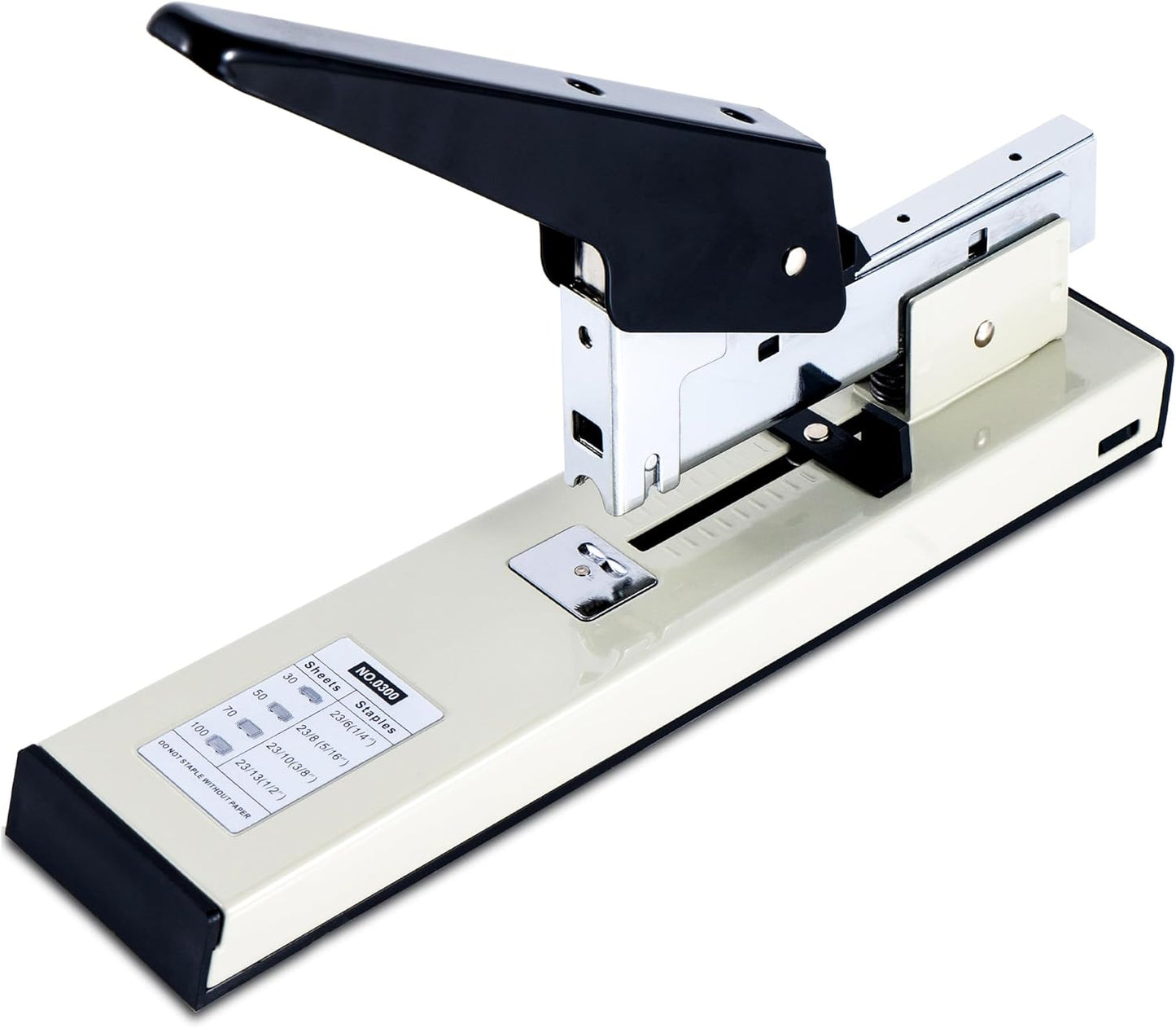 Heavy Duty Binding Stapler 23/24 Long Arm Stapler Machine for Book Binding Office Files Registers School Projects & Commercial Use Royal Stationery Mart