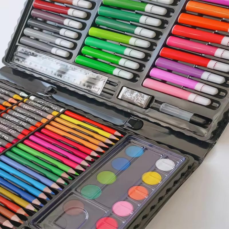 Premium Colouring Kit for Kids & Artists | 46 to 150 Pieces Available | Complete Art & Drawing Set | Sketch, Paint & Creative Gift Kit Royal Stationery Mart