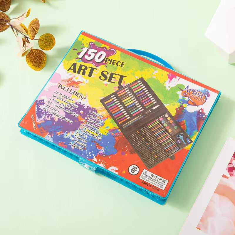 Premium Colouring Kit for Kids & Artists | 46 to 150 Pieces Available | Complete Art & Drawing Set | Sketch, Paint & Creative Gift Kit Royal Stationery Mart