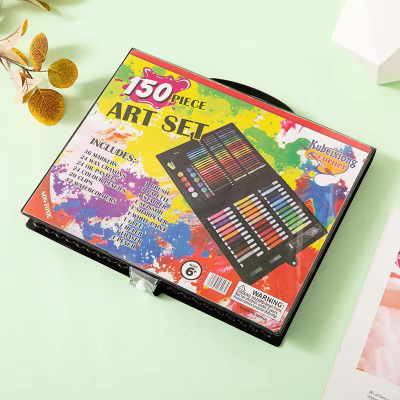 Premium Colouring Kit for Kids & Artists | 46 to 150 Pieces Available | Complete Art & Drawing Set | Sketch, Paint & Creative Gift Kit Royal Stationery Mart